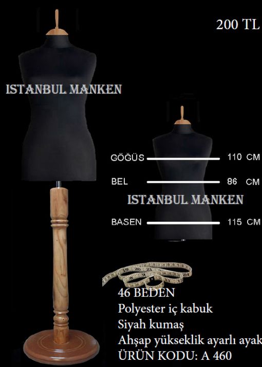 46 beden ahşap ayaklı terzi ve prova mankeni 46 beden ahşap ayaklı terzi ve prova mankeni