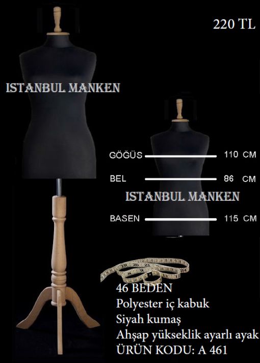 46 beden ahşap ayaklı terzi ve prova mankeni 46 beden ahşap ayaklı terzi ve prova mankeni