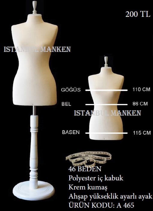 46 beden ahşap ayaklı terzi ve prova mankeni 46 beden ahşap ayaklı terzi ve prova mankeni