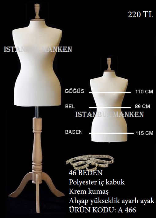 46 beden ahşap ayaklı terzi ve prova mankeni 46 beden ahşap ayaklı terzi ve prova mankeni