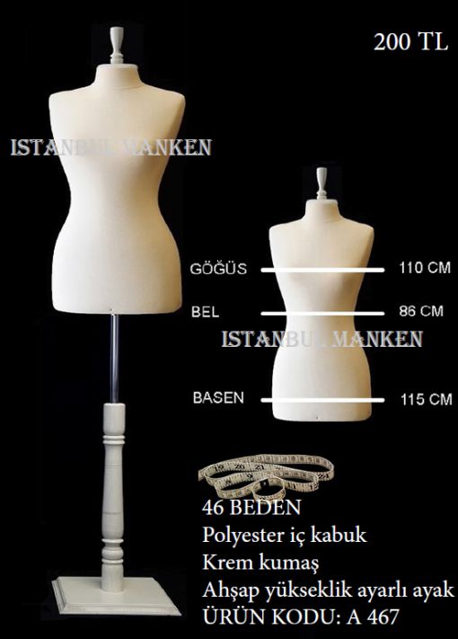 46 beden ahşap ayaklı terzi ve prova mankeni 46 beden ahşap ayaklı terzi ve prova mankeni