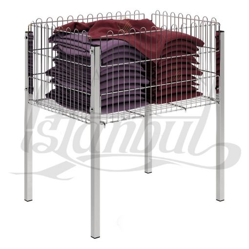 Metal ürün teşhir sepeti 
