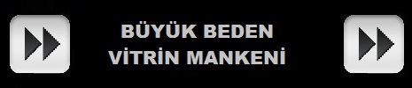 Büyük beden vitrin mankeni